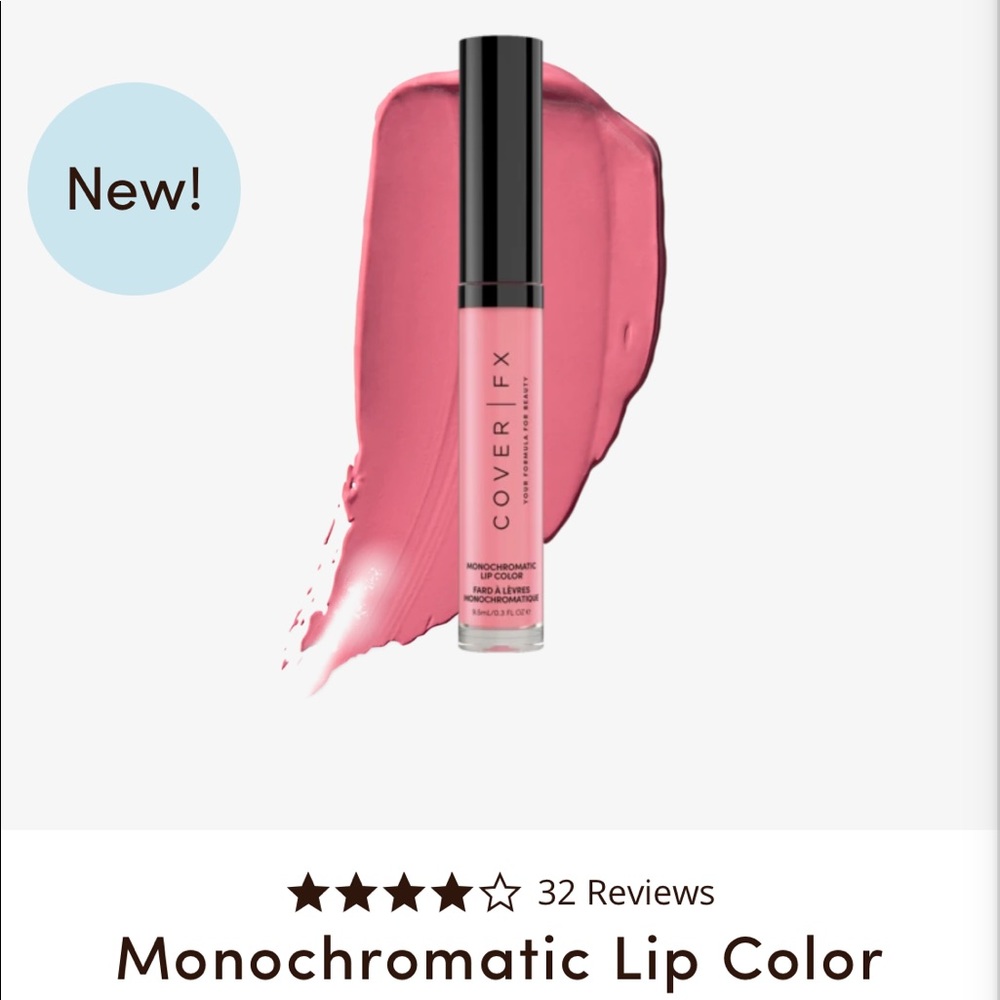 Cover FX monochromatic lip color in Mojave Mauve